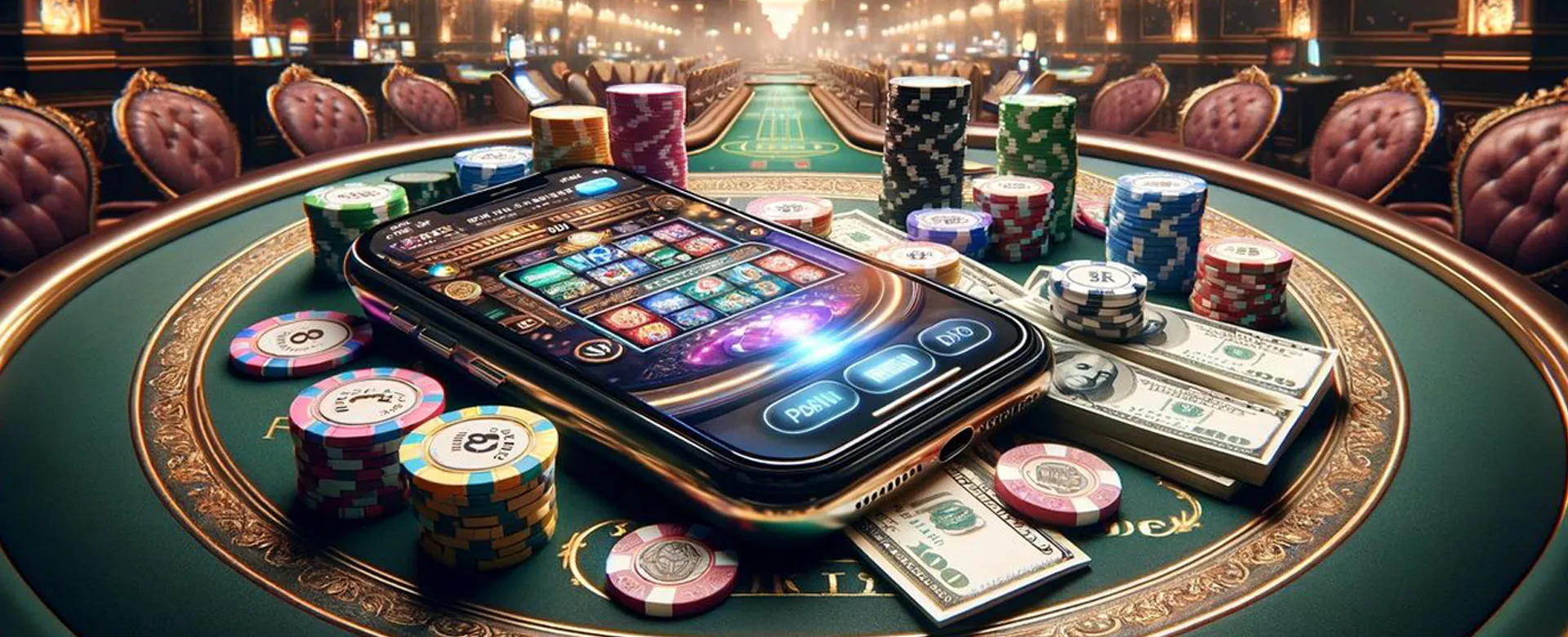 A vibrant online casino interface with various games and a 55bmw logo, representing the premier online gambling platform in the Philippines.